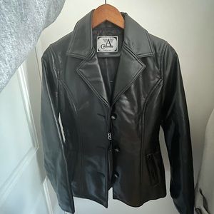 Reposted - 🖤NWT Armani Collezioni Leather Blazer SIZE S